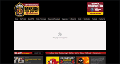 Desktop Screenshot of merionfireco.org